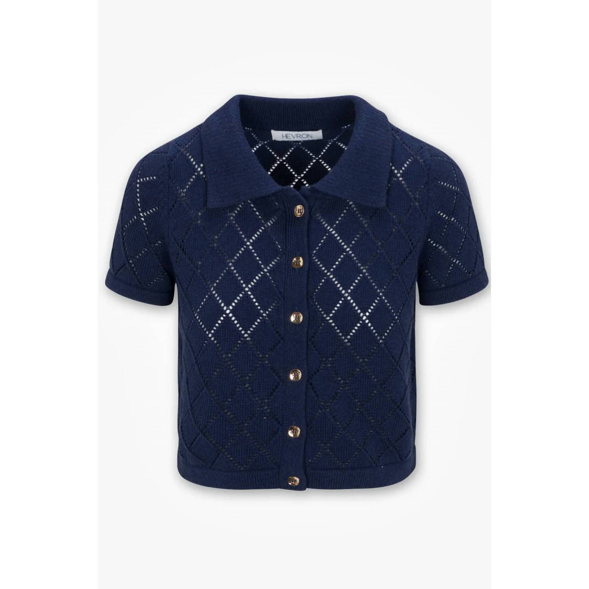 New Hevron Women's Arlet Top In Navy